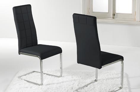 SILLA COMEDOR COMET CRO/NEG