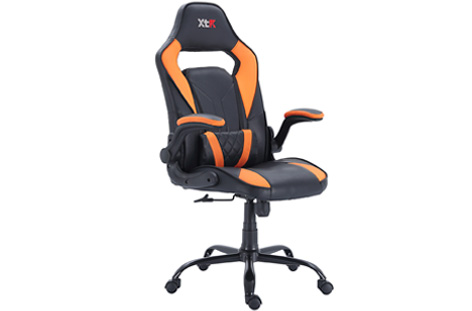 SILLA GAMER X-20 NEGRO/ NARANJ