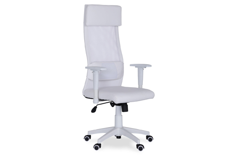 SILLON AIRFLOW SIMIL PIEL BLAN