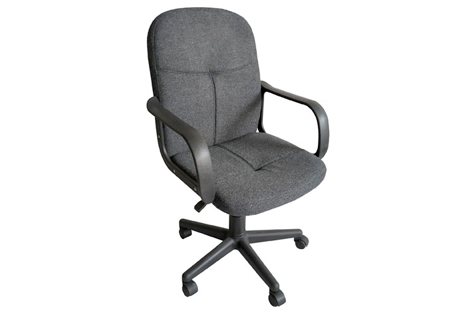 SILLON LUXOR TEJIDO GRIS