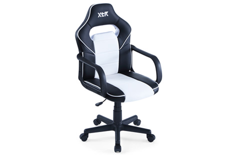 SILLA GAMER XTR JUNIOR NEG/BLA