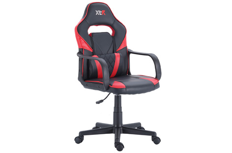 SILLA GAMER X-10 NEGRO / ROJO