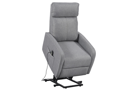 SILLON RELAX LIFE TEJIDO GRIS