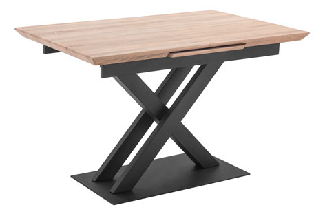 MESA EXTENSIBLE VICTORY ROBLE / NEGRO.
