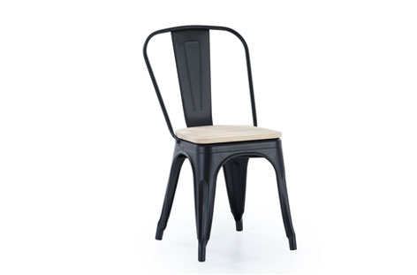 SILLA TOLIX NEGRO ASTO/NORDISH