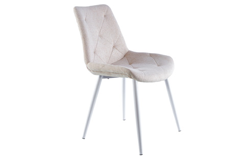 SILLA MARLENE TEJ. BEIGE/BLAN