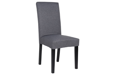 SILLA COMEDOR AFRICA GRIS/NEGR