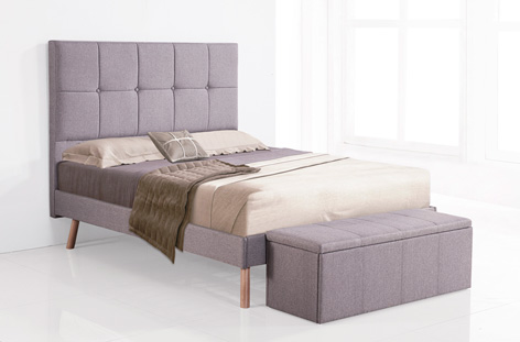 CAMA NORDIKA 160 TEX GRIS