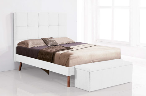 CAMA NORDIKA 160 BLANCO