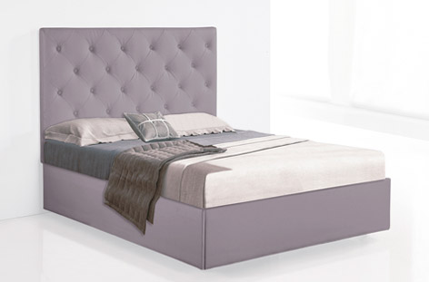 CAMA LUXE 160 TEX GRIS