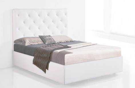 CAMA LUXE 160 BLANCO