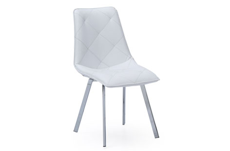 Silla comedor Diamond pata cromo