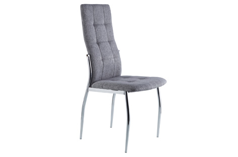 SILLA COMEDOR DIANA TEJ. GRIS