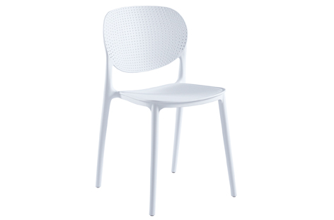 SILLA COREY PLASTICO BLANCO